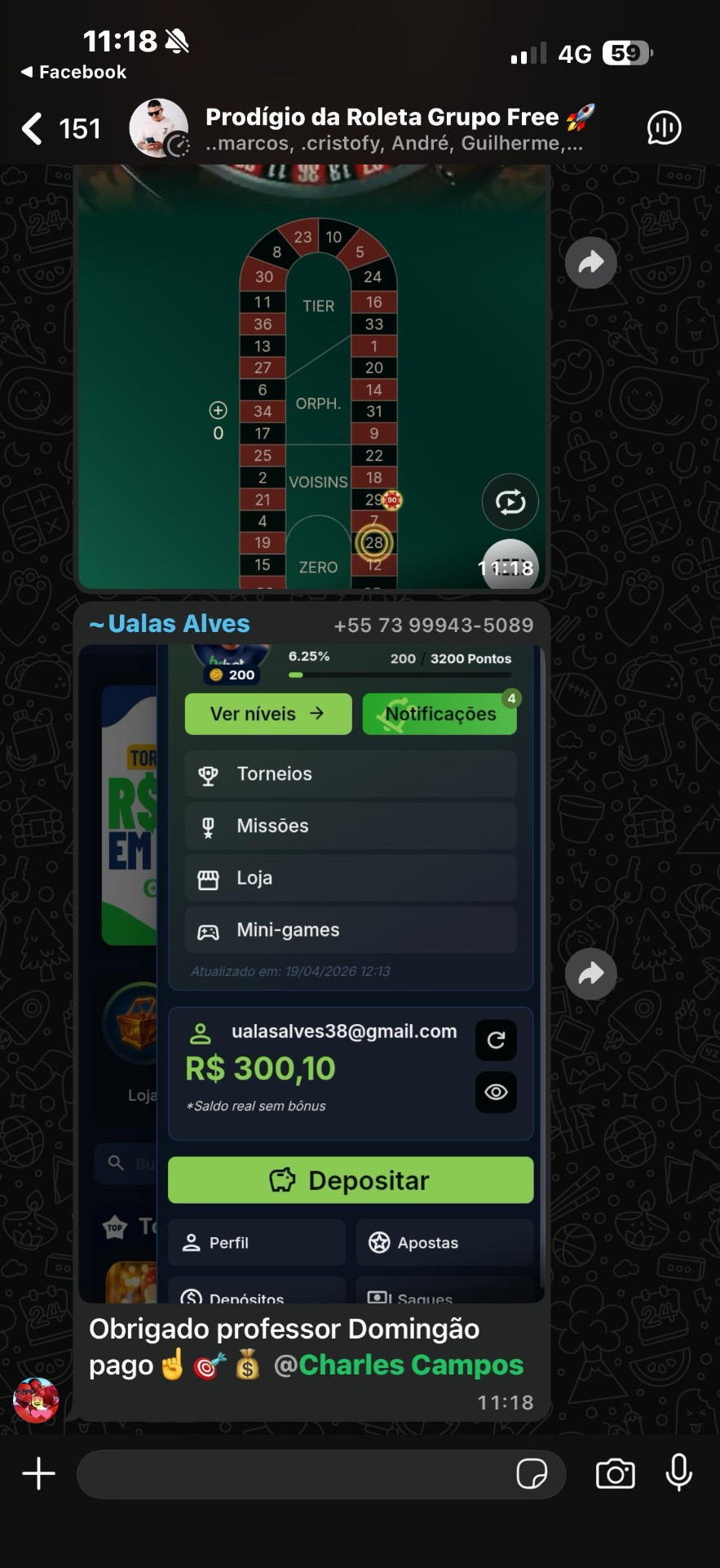 Prova 6 de aluno operando ao vivo